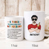 5 Things About My Husband Funny Wife Personalized Mug