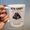 I Can&#39;t Wait To Meet You Mug Personalized Father&#39;s Day Gift For Expecting Dad