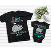 Personalized Happy 1st Mother&#39;s Day Whale Shirts Mom And Baby Gift