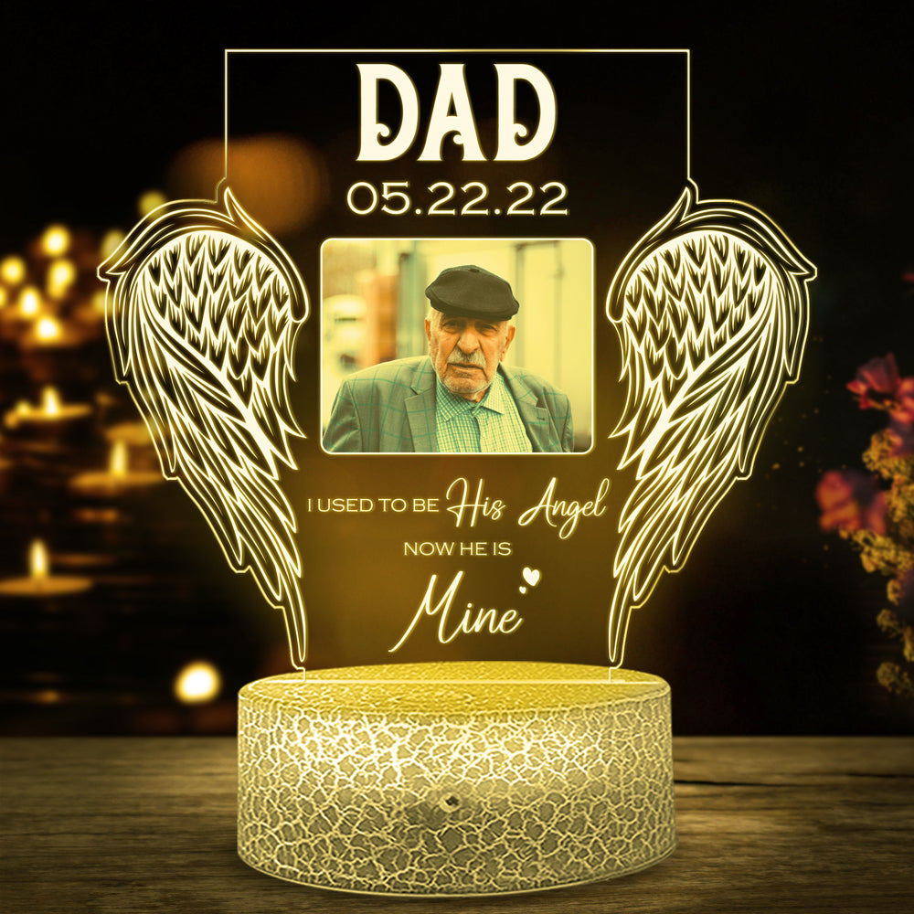 94855-Dad Memorial My Guardian Angel Personalized Night Light H4