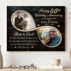 50 Year 50th Wedding Anniversary For Parents Photo Personalized Canvas