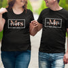 Wife Husband Couple Mr Mrs Funny Personalized Matching Shirt