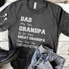 Getting Better Cool Funny Personalized Shirt Gift For Great Grandpa