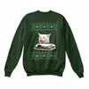 Woman Yelling At A Cat Meme Christmas Sweatshirt Gift For Cat Lover